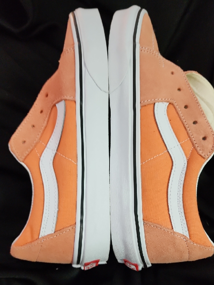 Vans Suede/ Canvas Sneakers With White Stripe